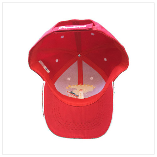 Acrylic 6 panels baseball cap with nice design