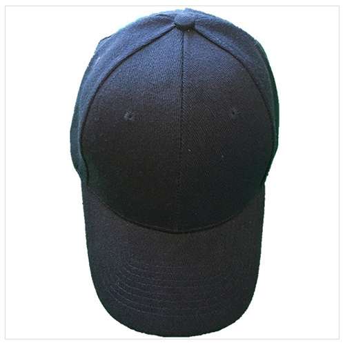 High quality 6 panels plain acrylic cap