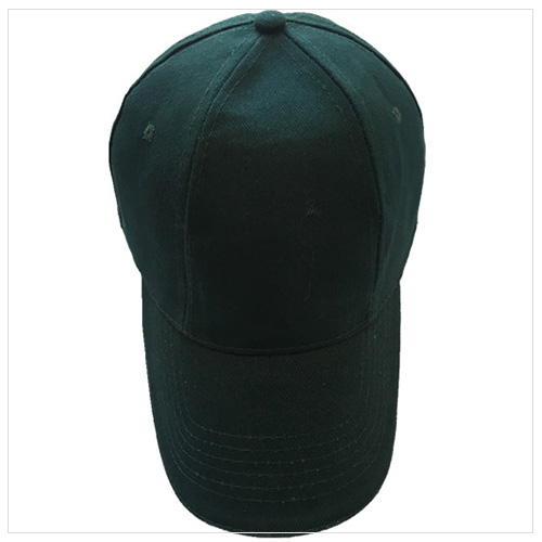 Brushed cotton 6 panels baseball cap
