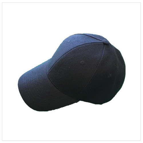 High quality 6 panels plain acrylic cap