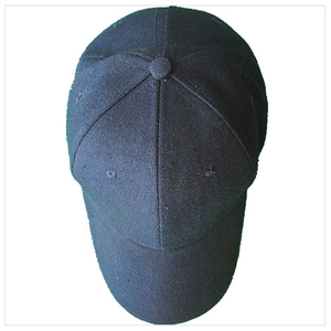 High quality 6 panels plain acrylic cap